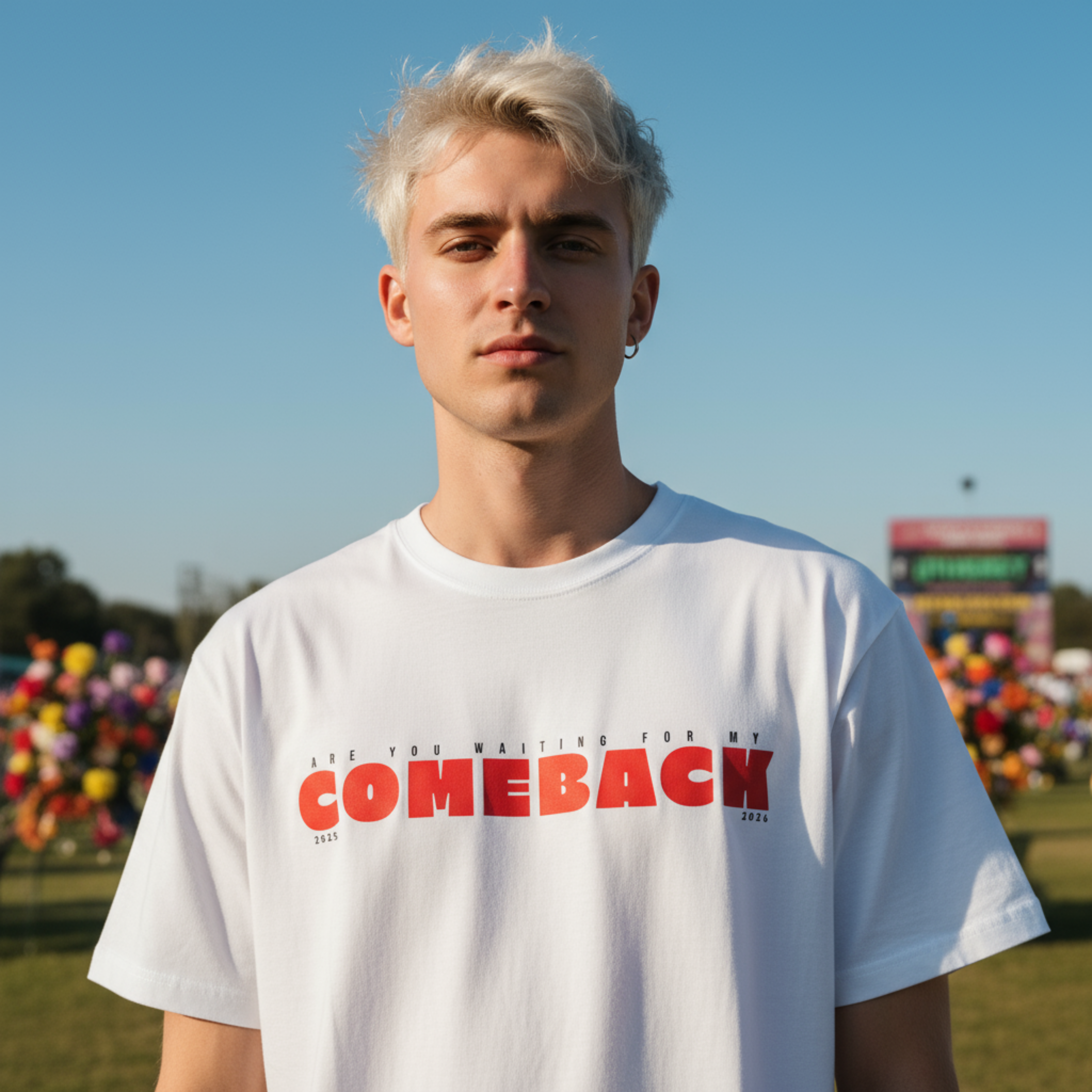 COME BACK – Oversized Unisex T-Shirt (Limited New Year Edition)