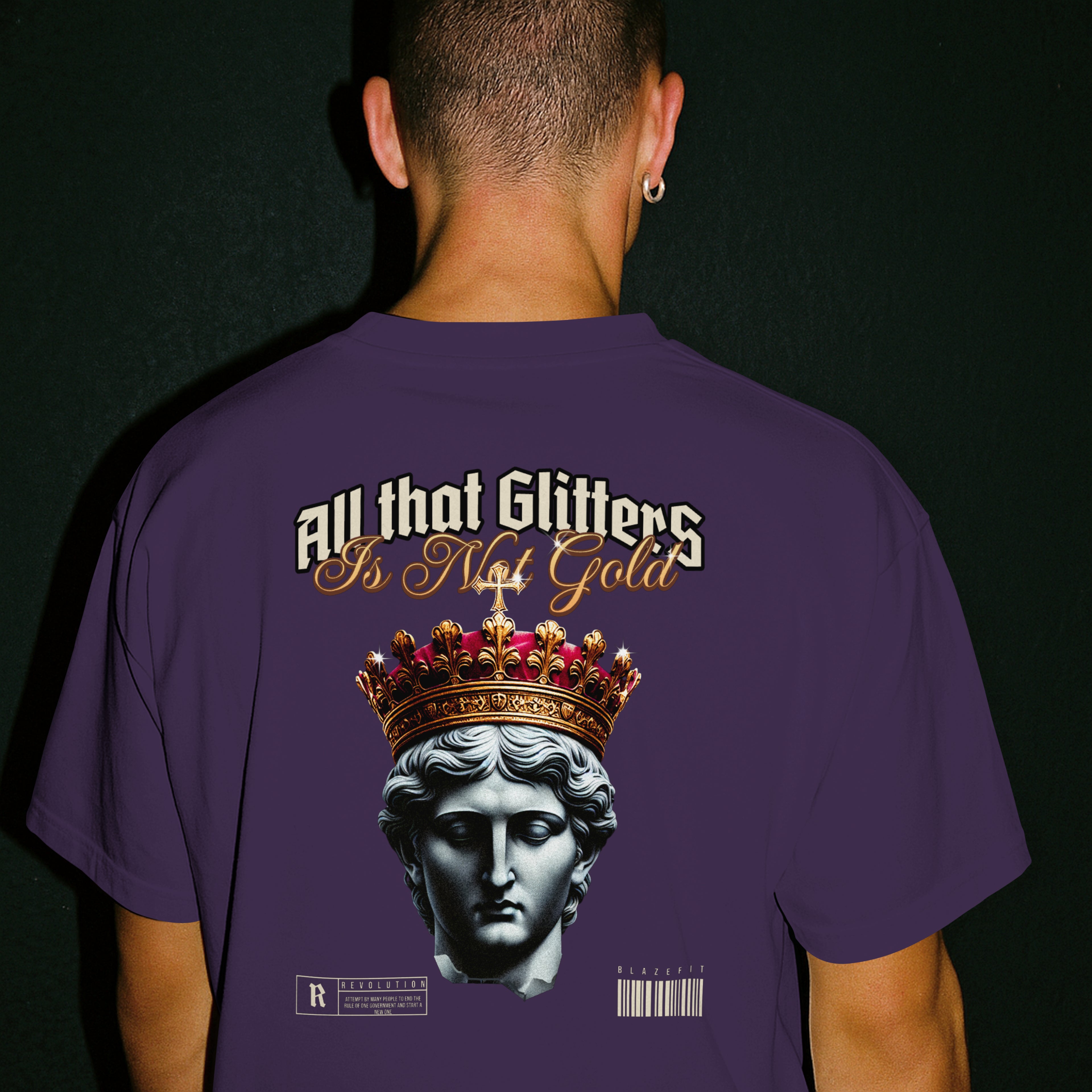 All That Glitters Unisex Oversized Classic T-Shirt