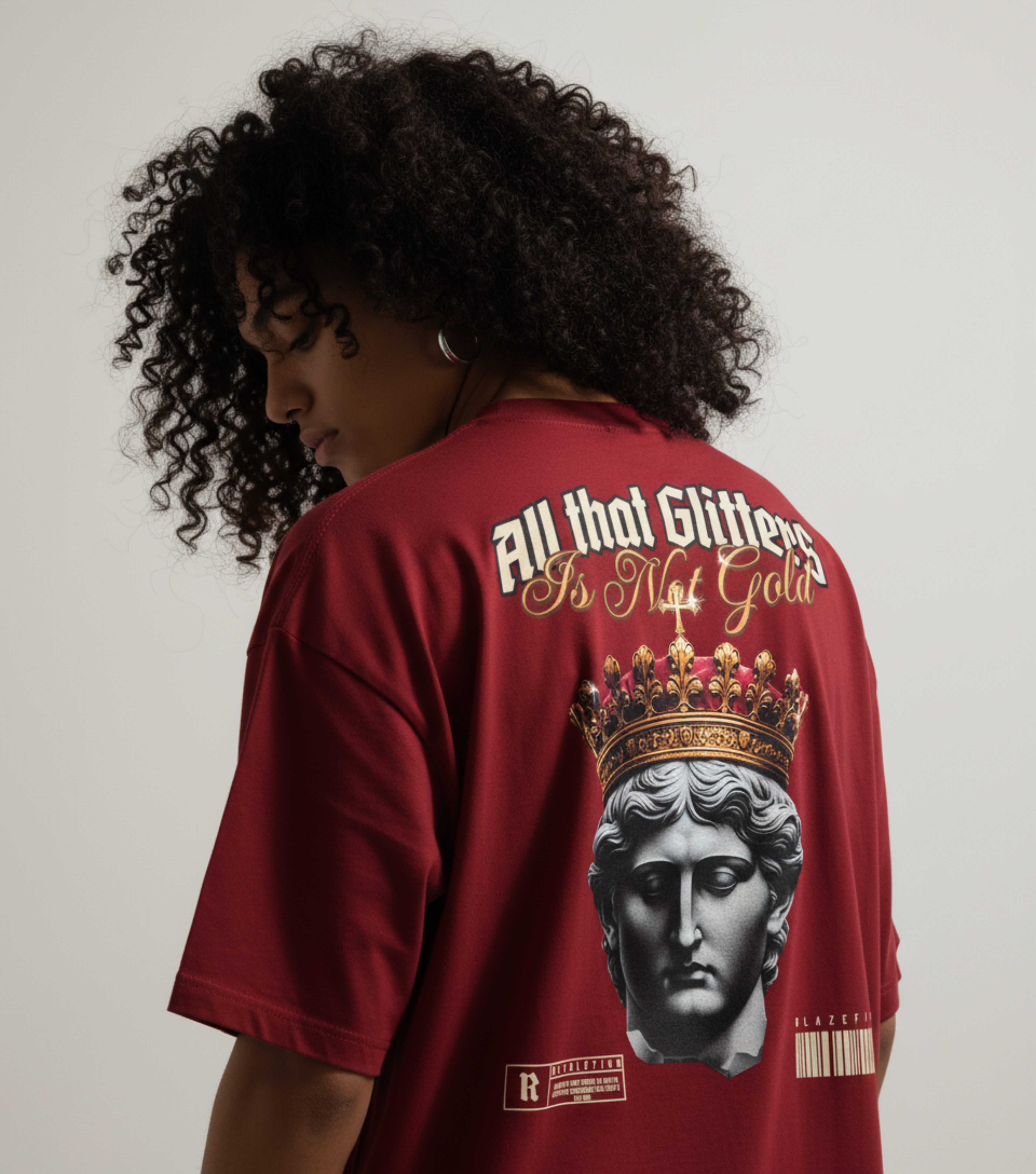 All That Glitters Unisex Oversized Classic T-Shirt