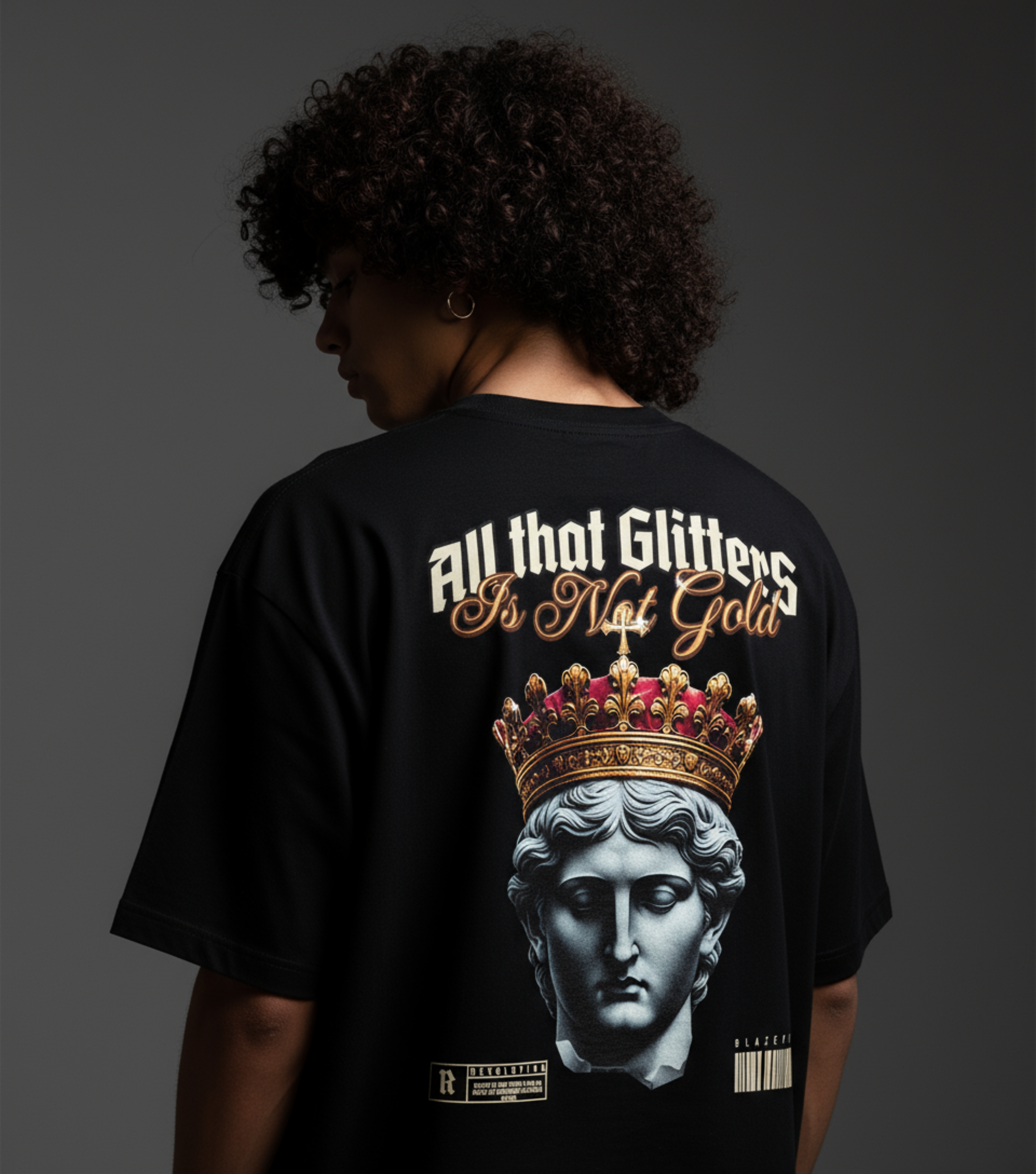 All That Glitters Unisex Oversized Classic T-Shirt