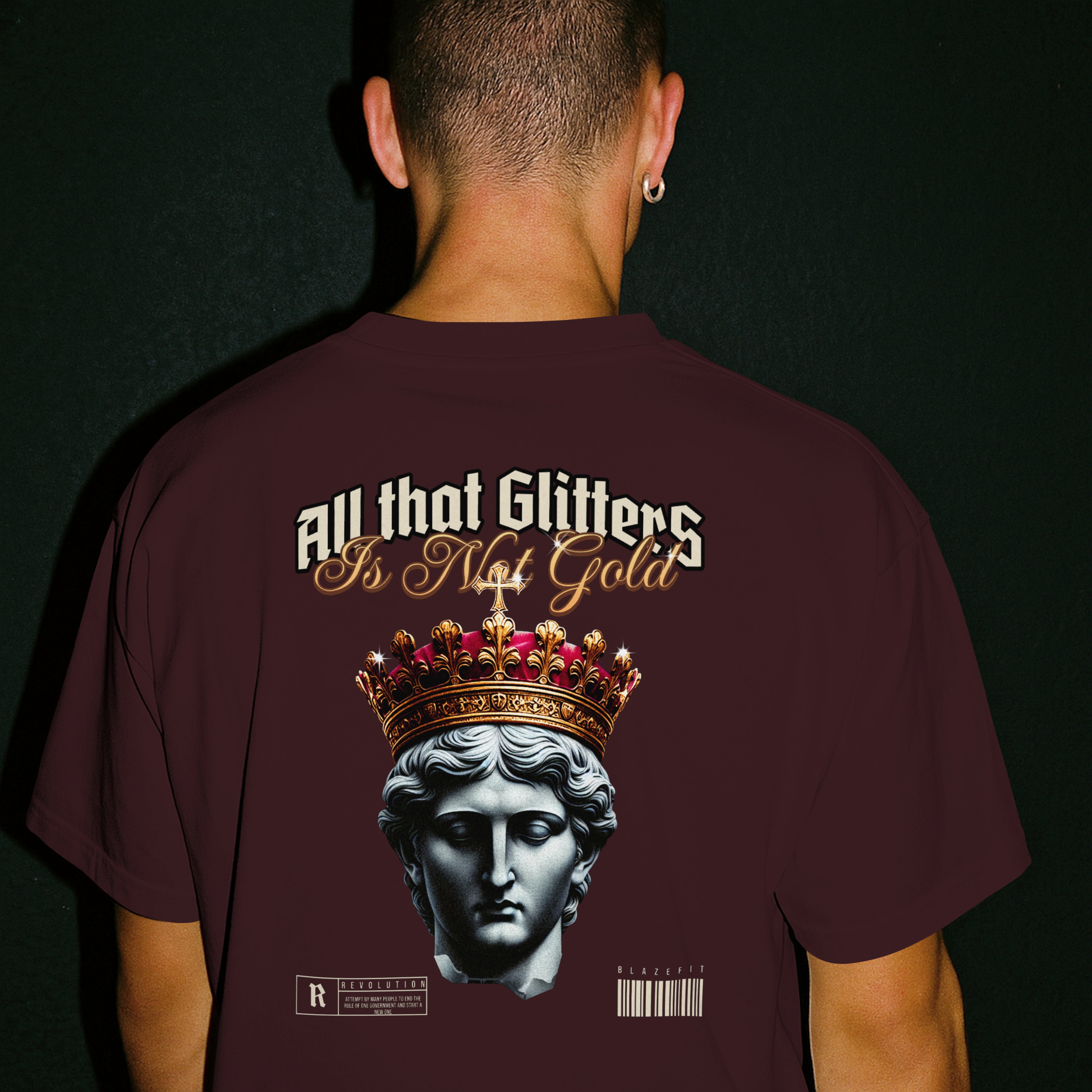 All That Glitters Unisex Oversized Classic T-Shirt