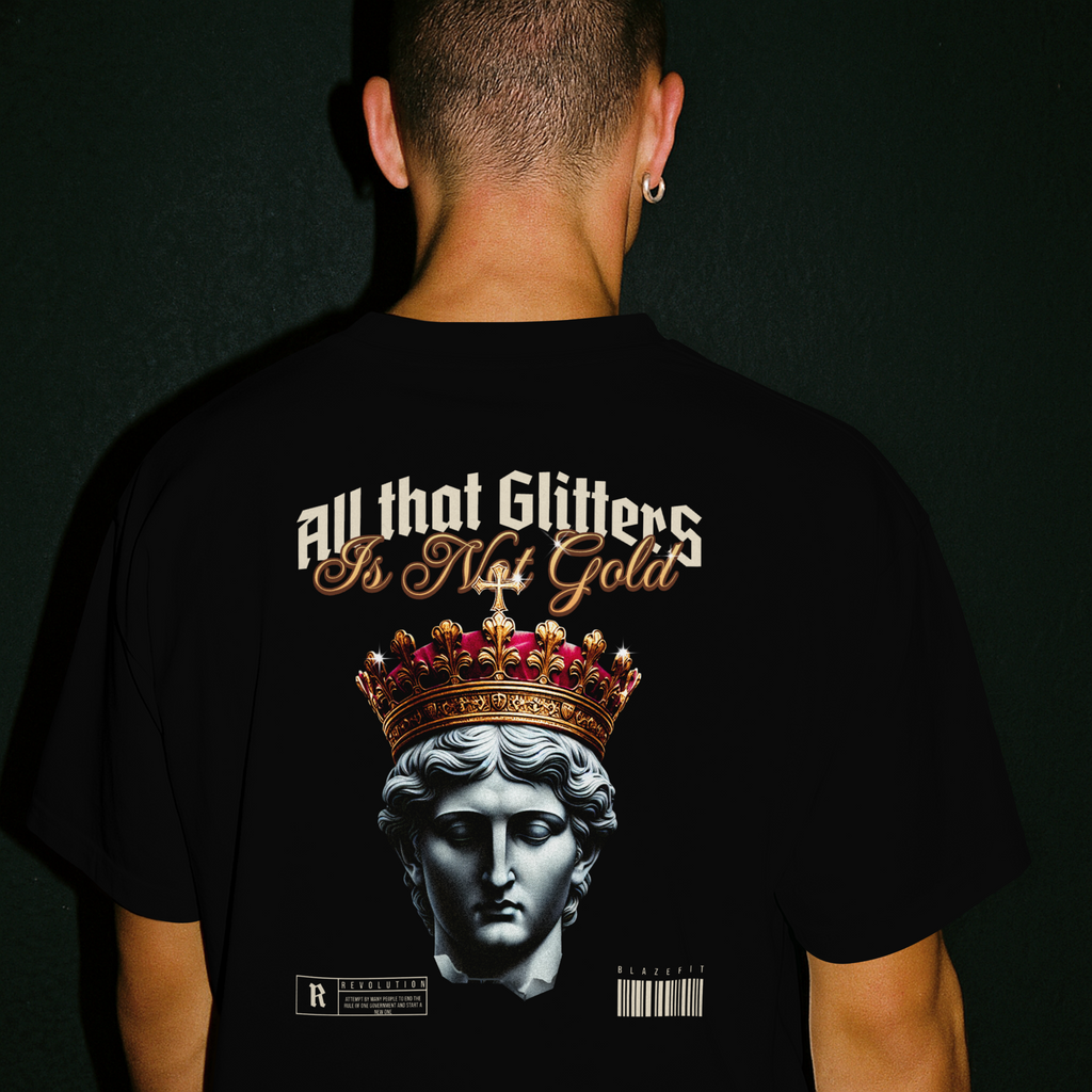 All That Glitters Unisex Oversized Classic T-Shirt