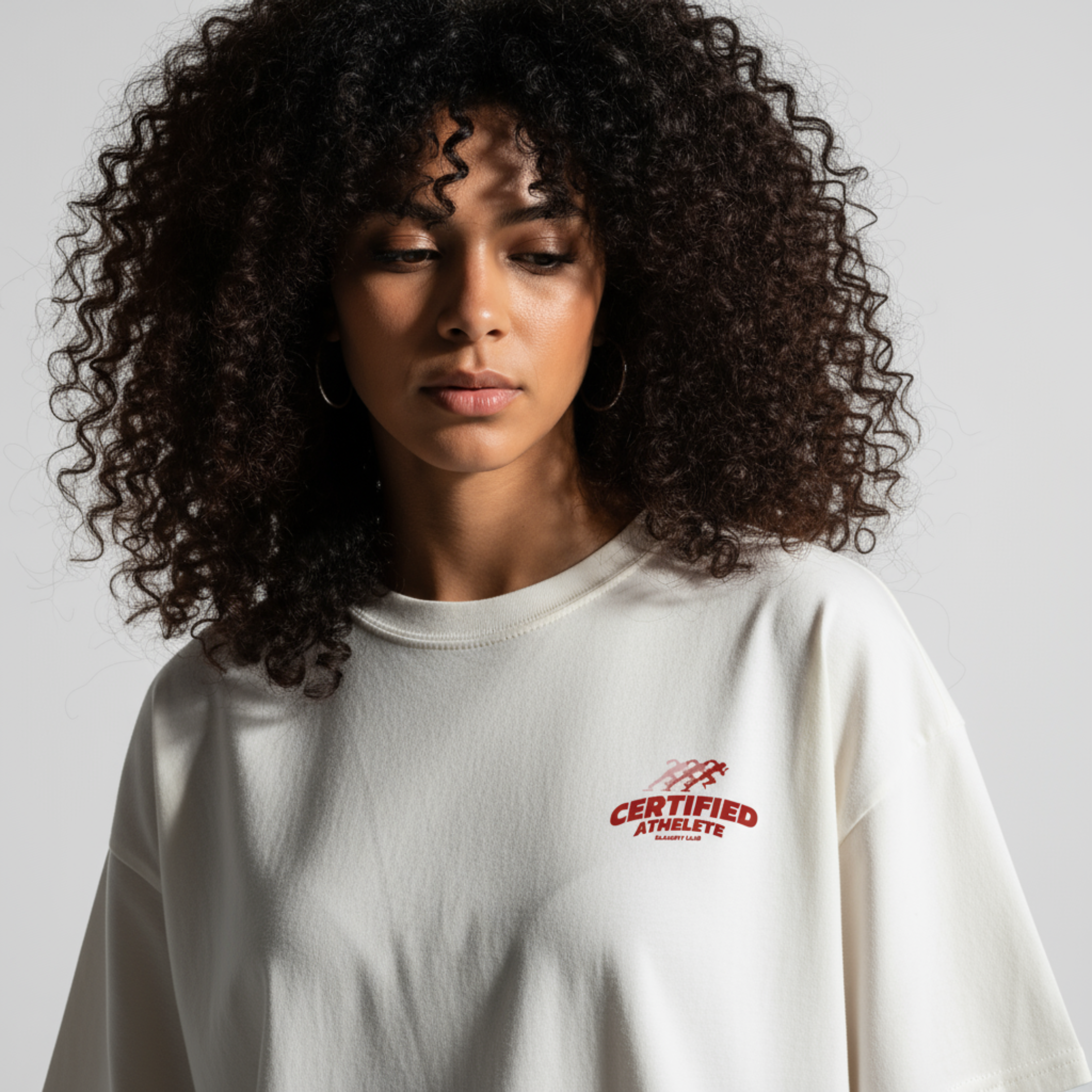 Certified Athlete – Oversized Unisex T-shirt | I Run From Responsibilities