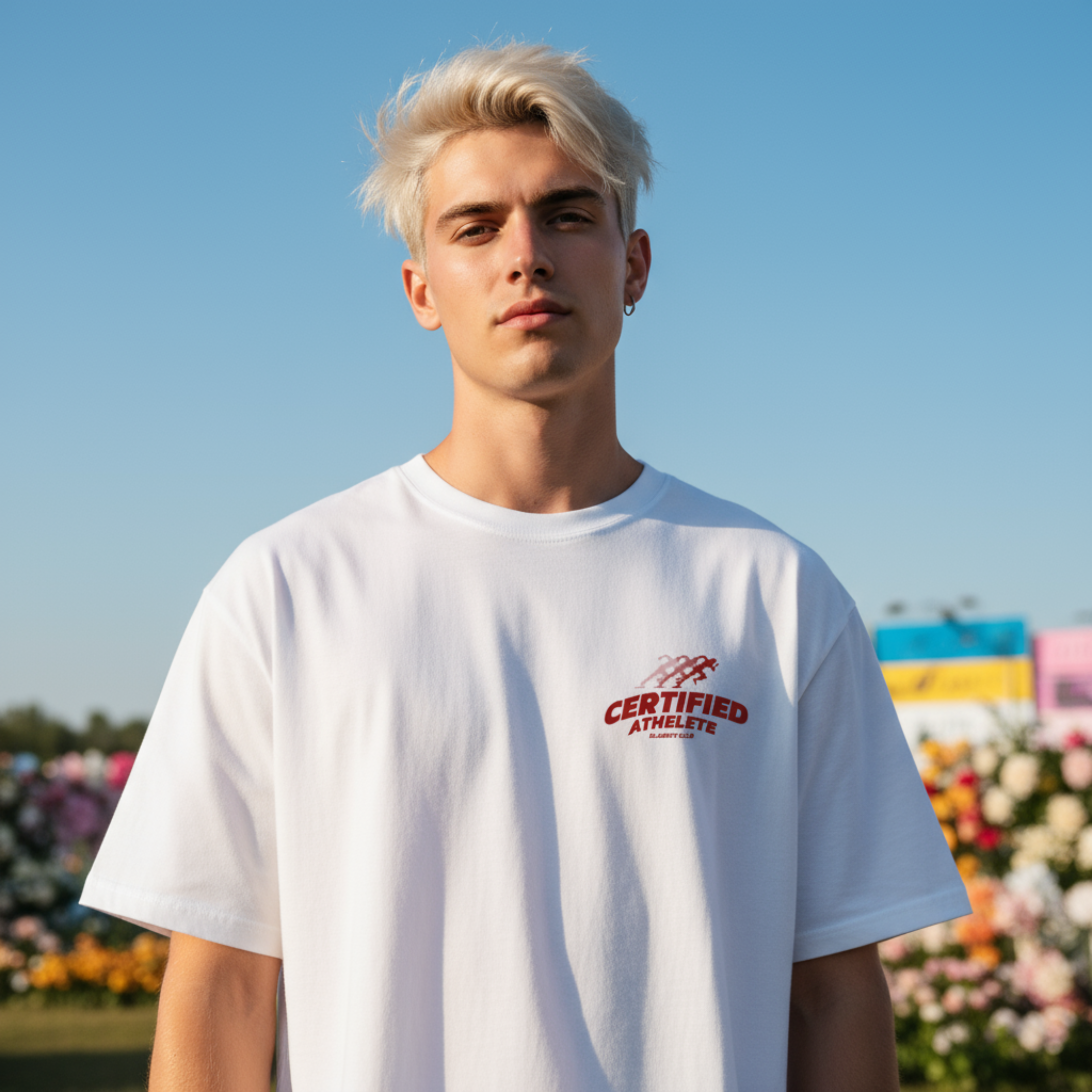 Certified Athlete – Oversized Unisex T-shirt | I Run From Responsibilities